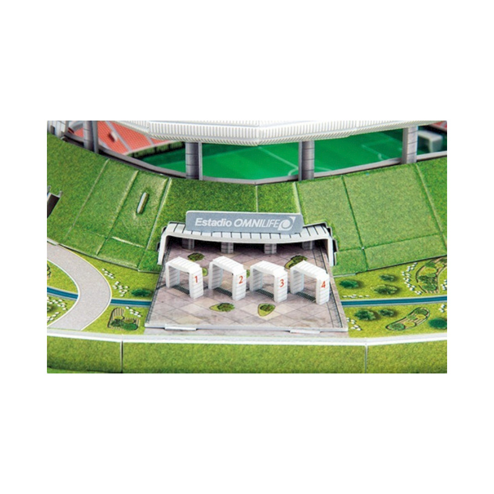 Rompecabezas 3D Estadio Omnilife Club Guadalajara.