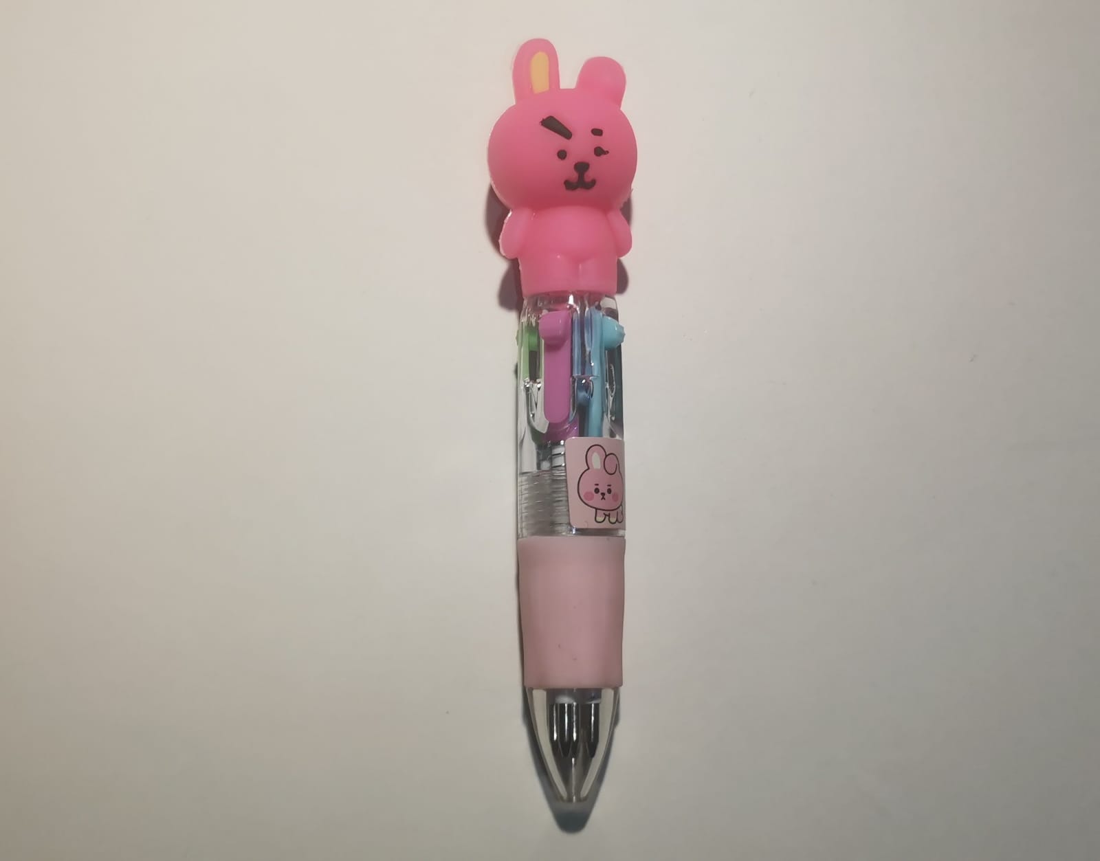 Serie de plumas de dibujos animados k pop 4 colores 