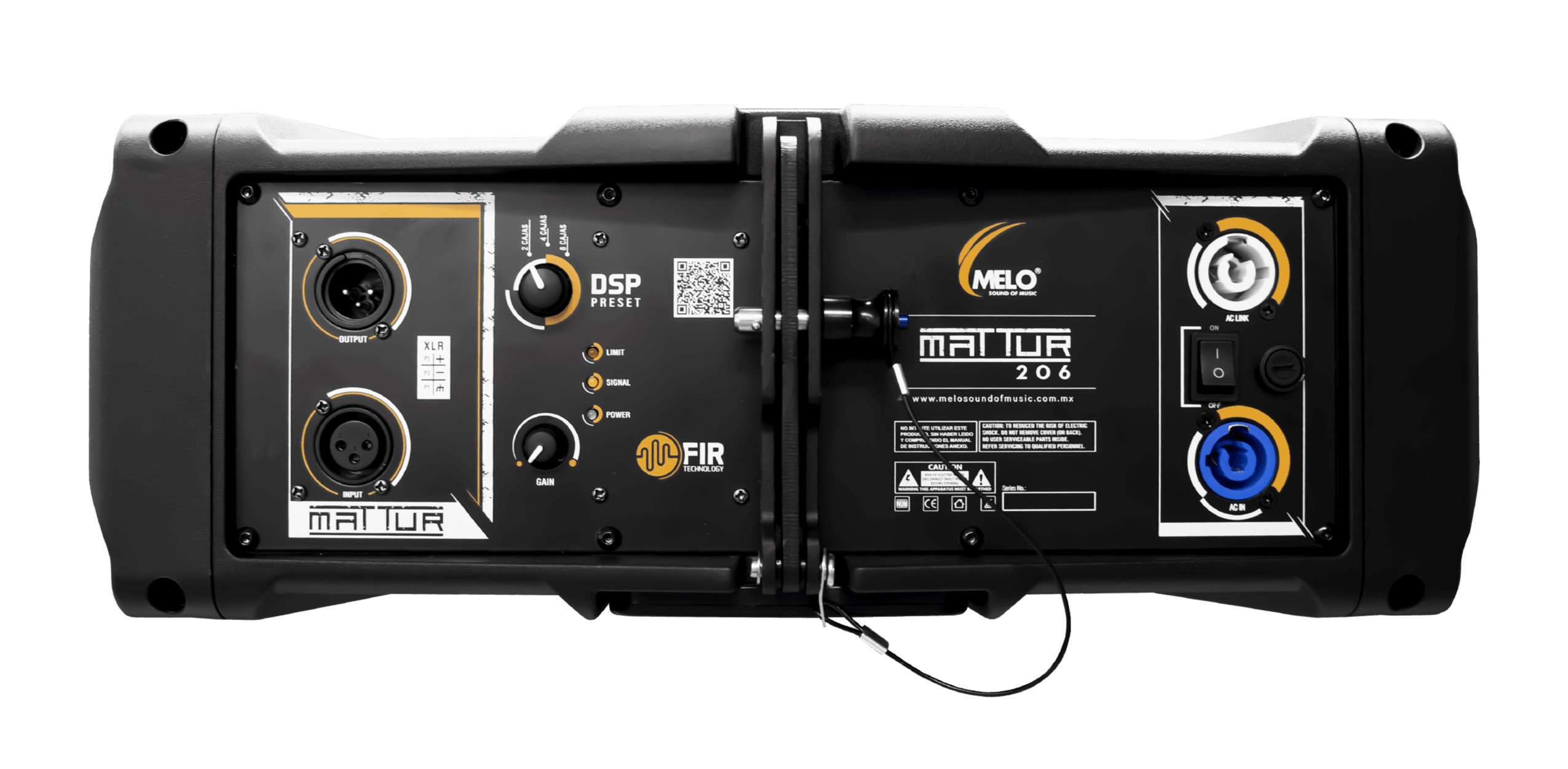 Arreglo lineal melo Mattur 206 con case 