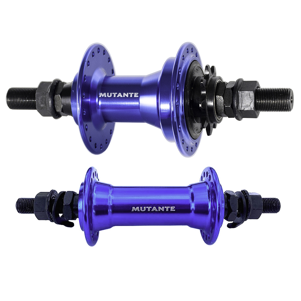 Par Mazas Mutante Bmx, Cassette Sellado De 9 Dientes