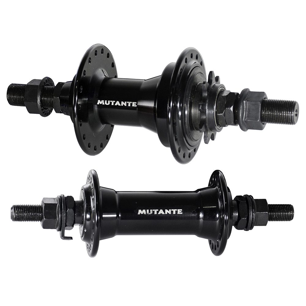 Par Mazas Mutante Bmx, Cassette Sellado De 9 Dientes