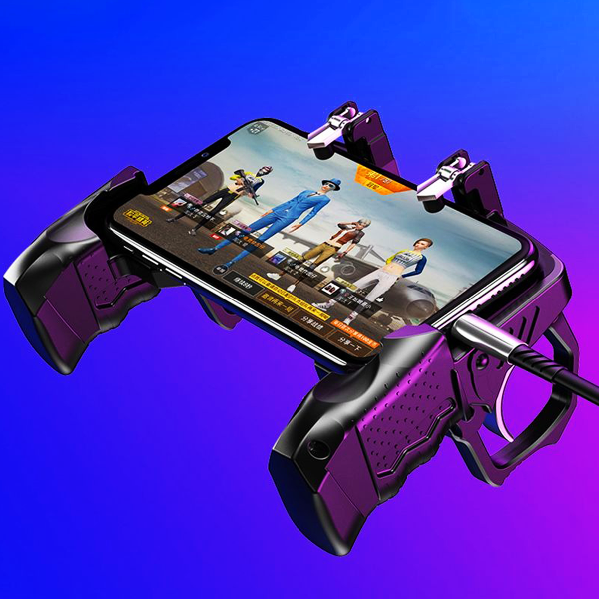 Joystick K21 Para Pubg Mobile Juego Control Gamepad P/ Móvil