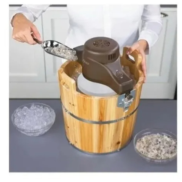 Oster Maquina Para Hacer Helado/ Nieve FRSTICWDB015 | 3.5 Litros | Renewed