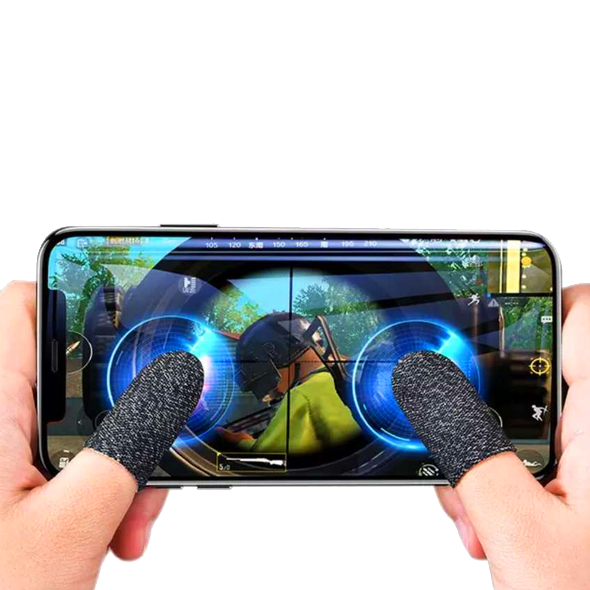 Funda P/ Dedos Antisudor Gamer Shot Teléfono Móvil 2 Pz