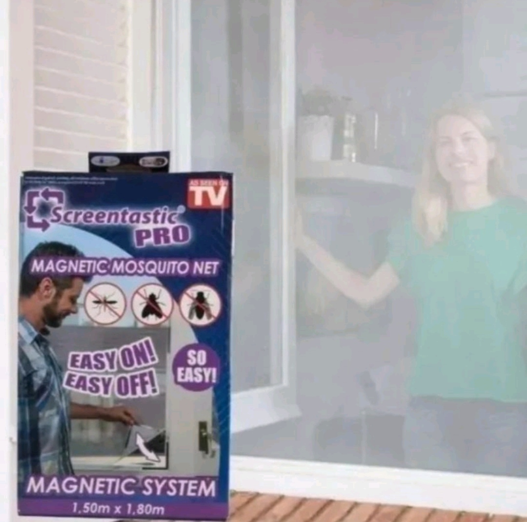 Malla Mosquitero Magnética Cortina Cinta Imantada Ajustable