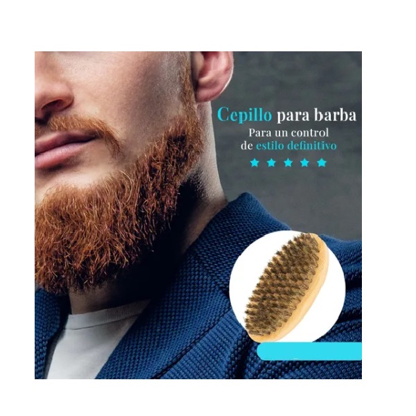 Kit Cuidado De Barba Para Hombre Set Herramientas De Aseo