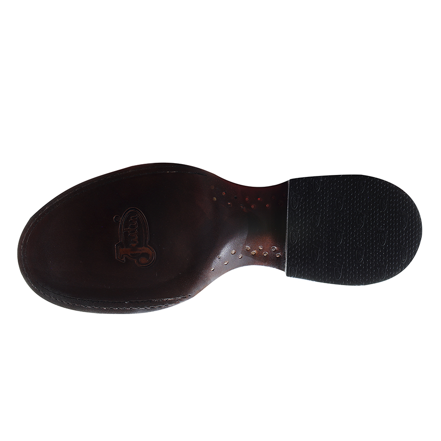 Botas Vaqueras Justin Para Hombre 5397 En Piel Punta Redonda