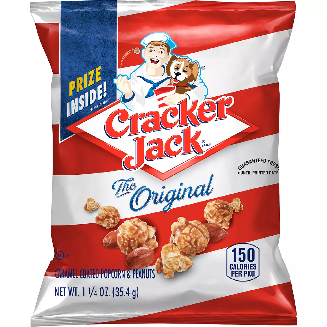 Frito Lay Cracker Jack Palomitas Acarameladas 30 Pzs