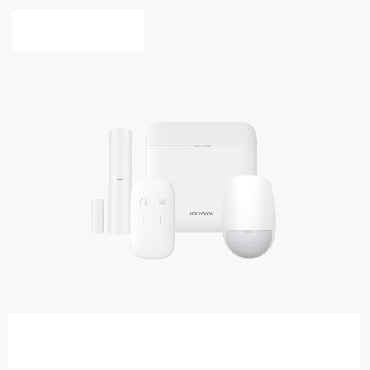 KIT de Alarma AX PRO 1 Hub con bateria de respaldo 1 Sensor PIR 1 Contacto Magnético 1 Control Remoto