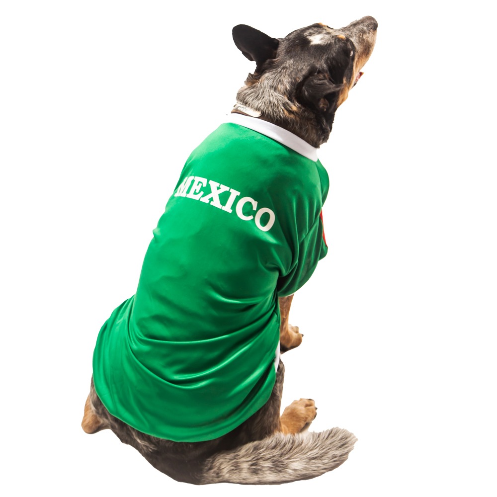 Playera México Clásica Perro Talla 1 Mundial Futbol Pet Pals
