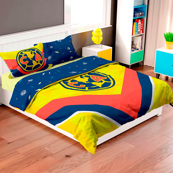 Set de Edredón Matrimonial Reversible America - Providencia