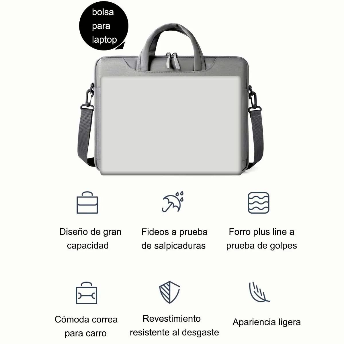 Maletin Porta Laptop 15.6'' Pulgadas Rosa