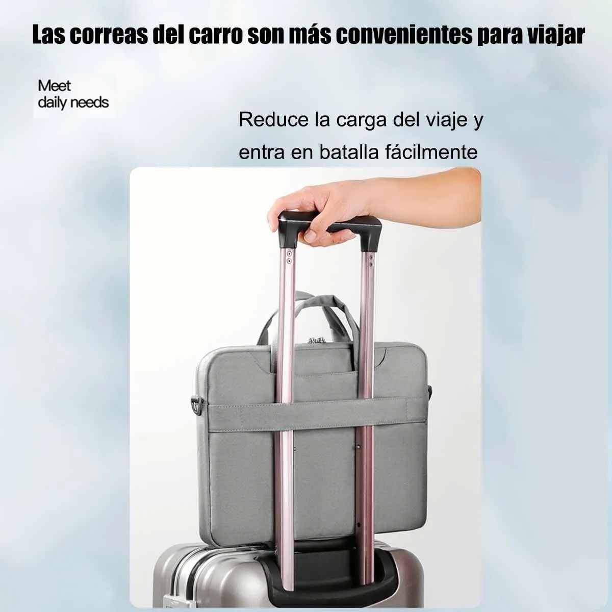 Maletin Porta Laptop 15.6'' Pulgadas Rosa