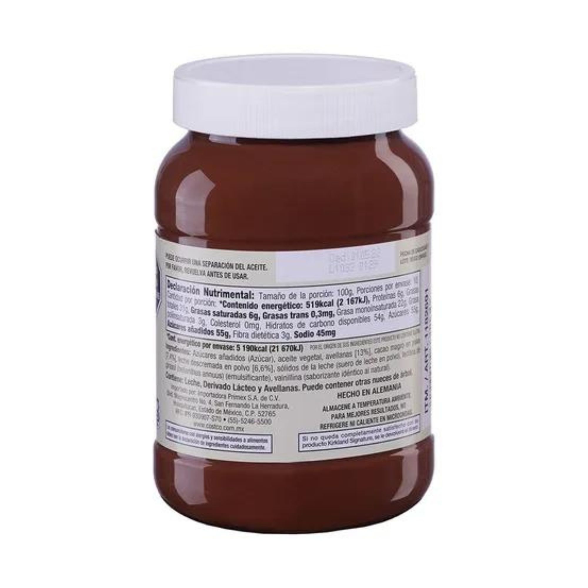 Pack Crema De Almendras + Cacahuate + Avellanas con cacao Kirkland