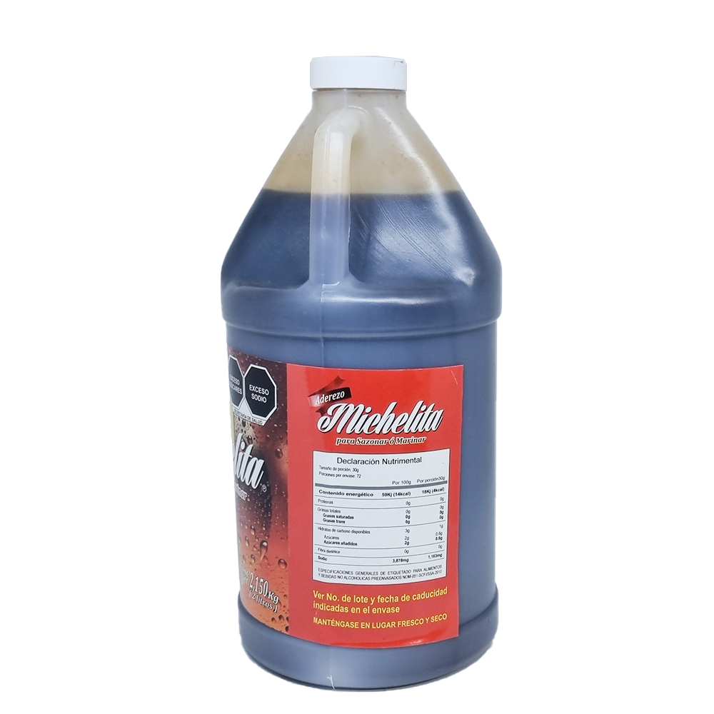 Salsa Para Preparar Micheladas Botanas Snacks Sazonar 2 Lt