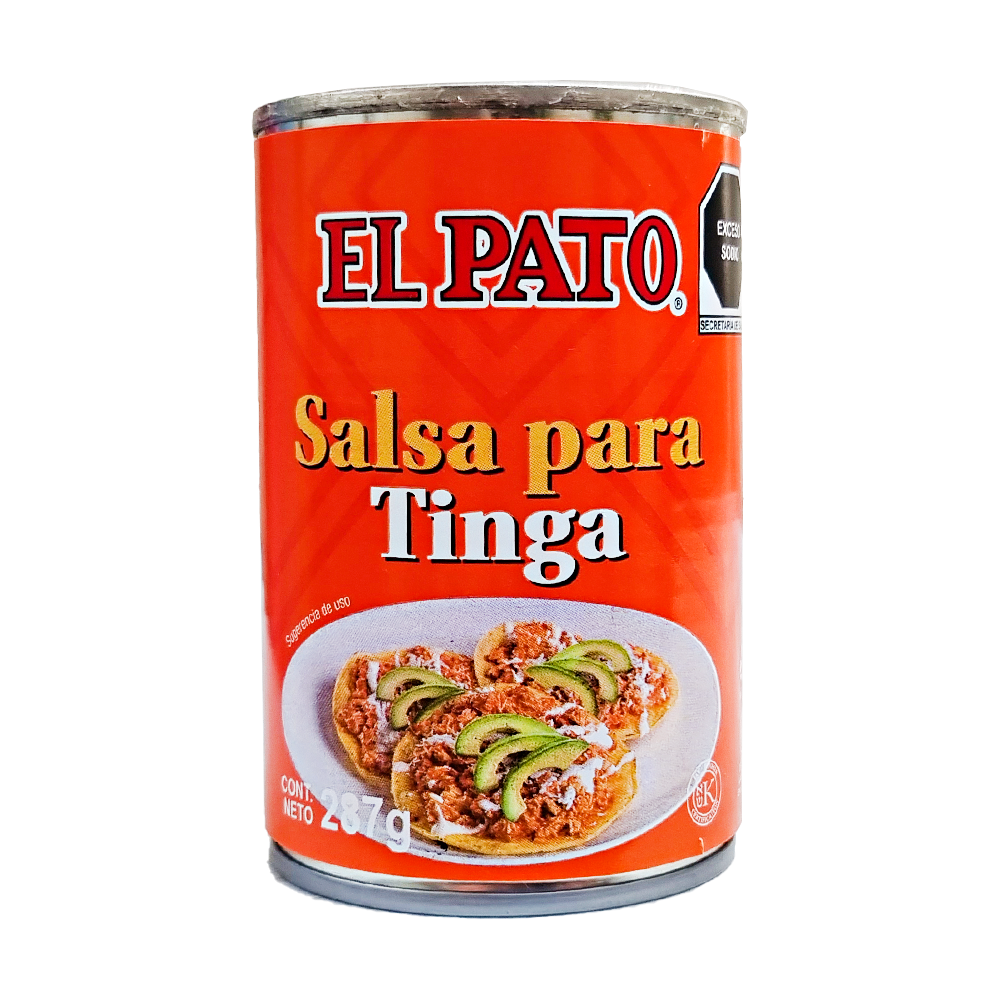 Salsa Para Tinga El Pato 287gr Receta Facil E Instantanea