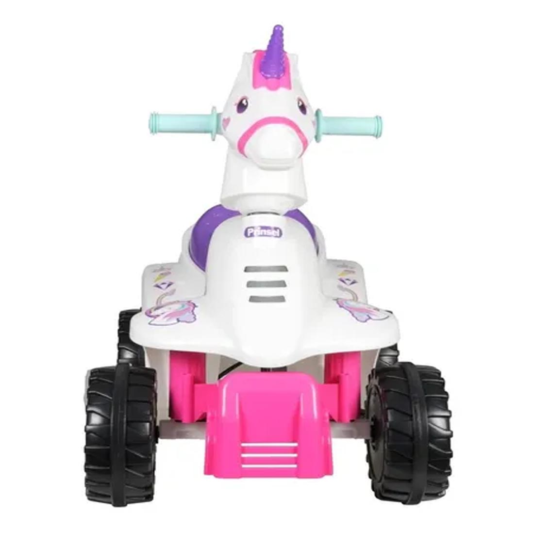 Moto Electrica Prinsel Mini Quad Unicornio Luz Sonido.