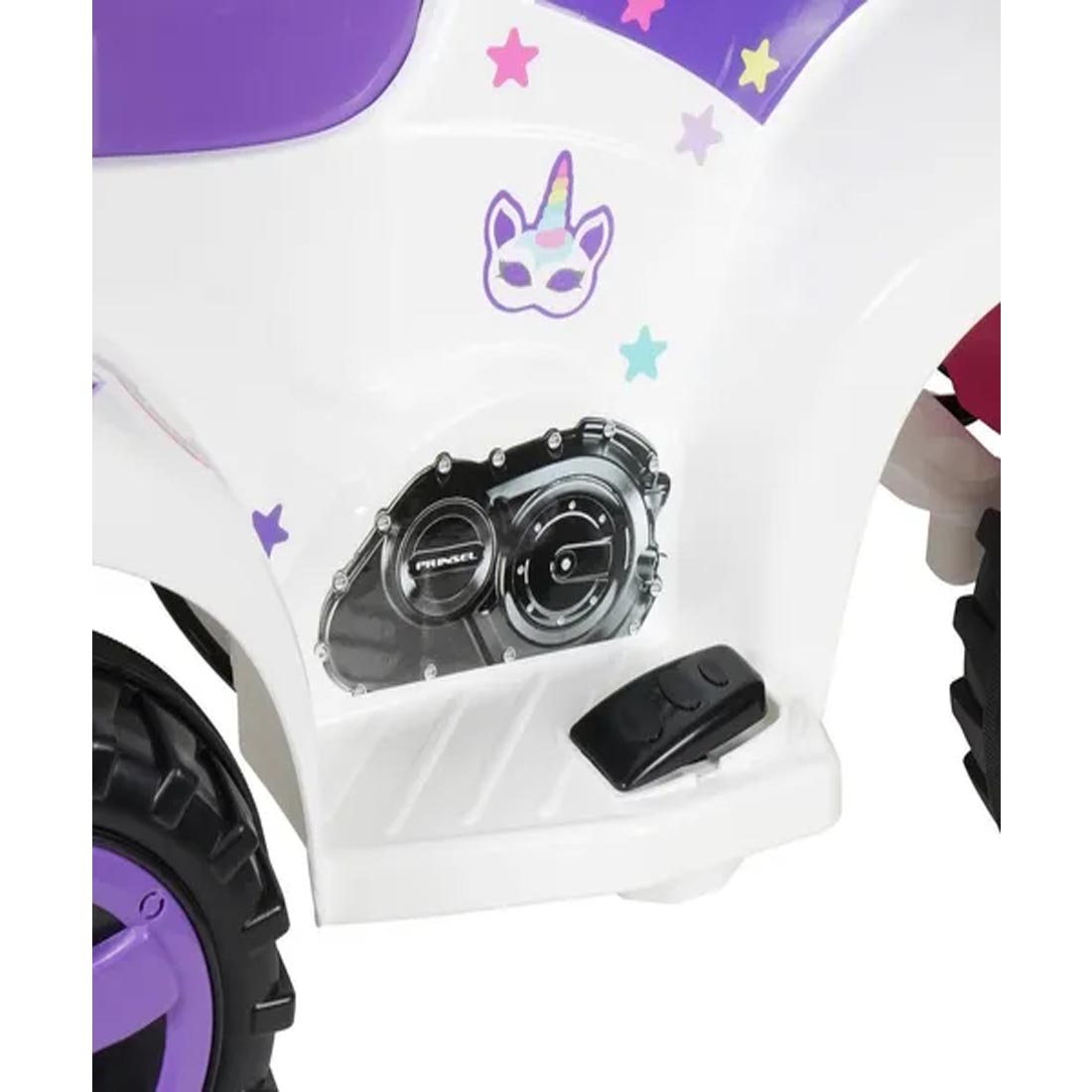Moto Electrica Prinsel Mini Quad Unicornio Luz Sonido.