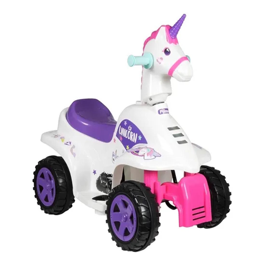 Moto Electrica Prinsel Mini Quad Unicornio Luz Sonido.