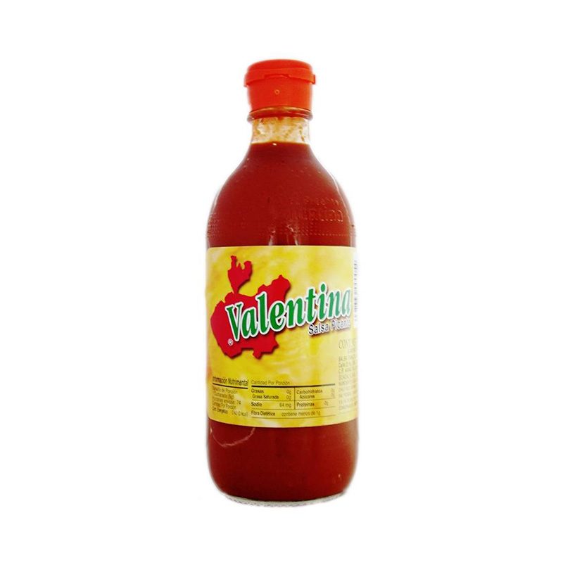 Salsa Valentina Amarilla Botella Vidrio Picante 370ml