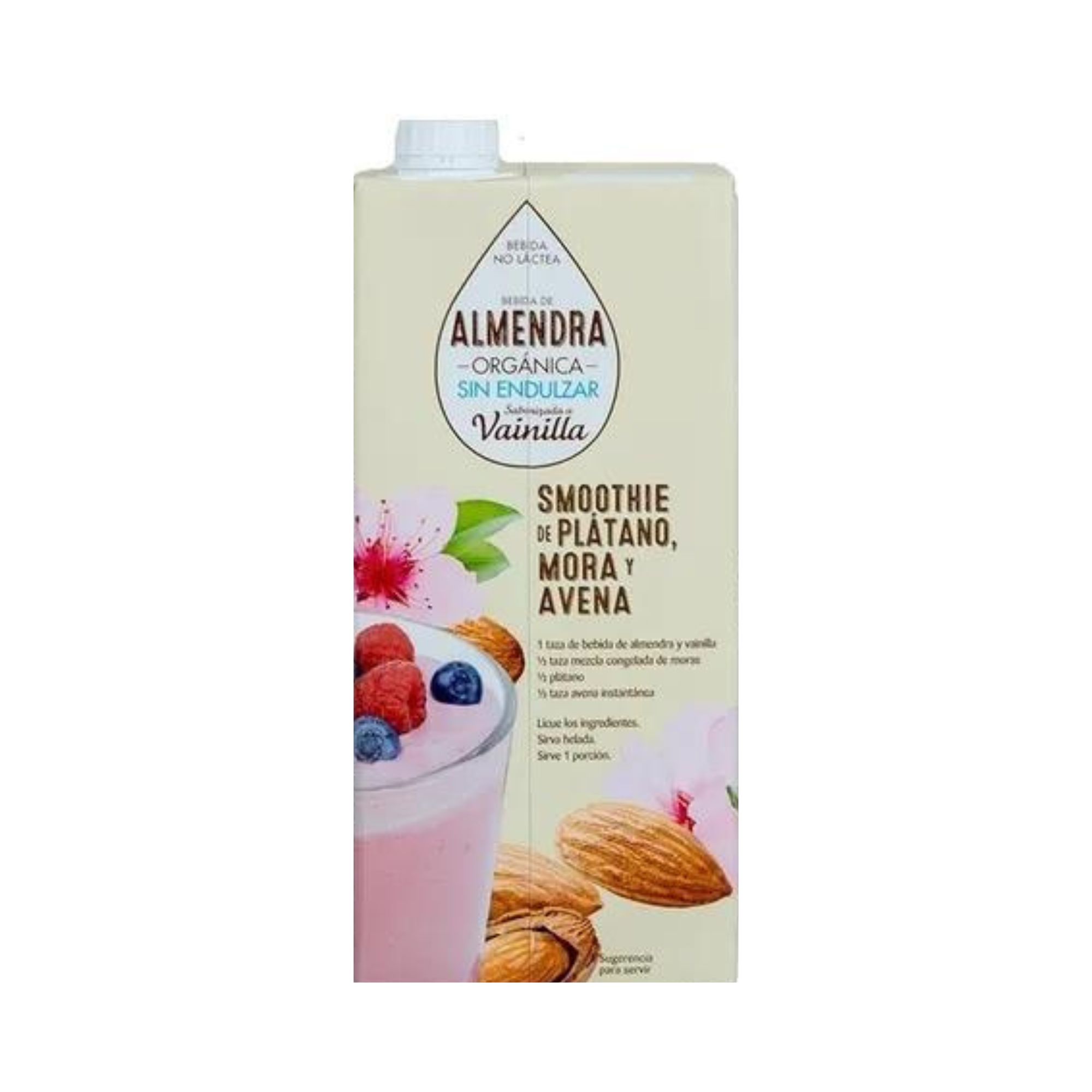 Leche Almendra Orgánica Sin Azúcar Vainilla 6/946ml Kirkland