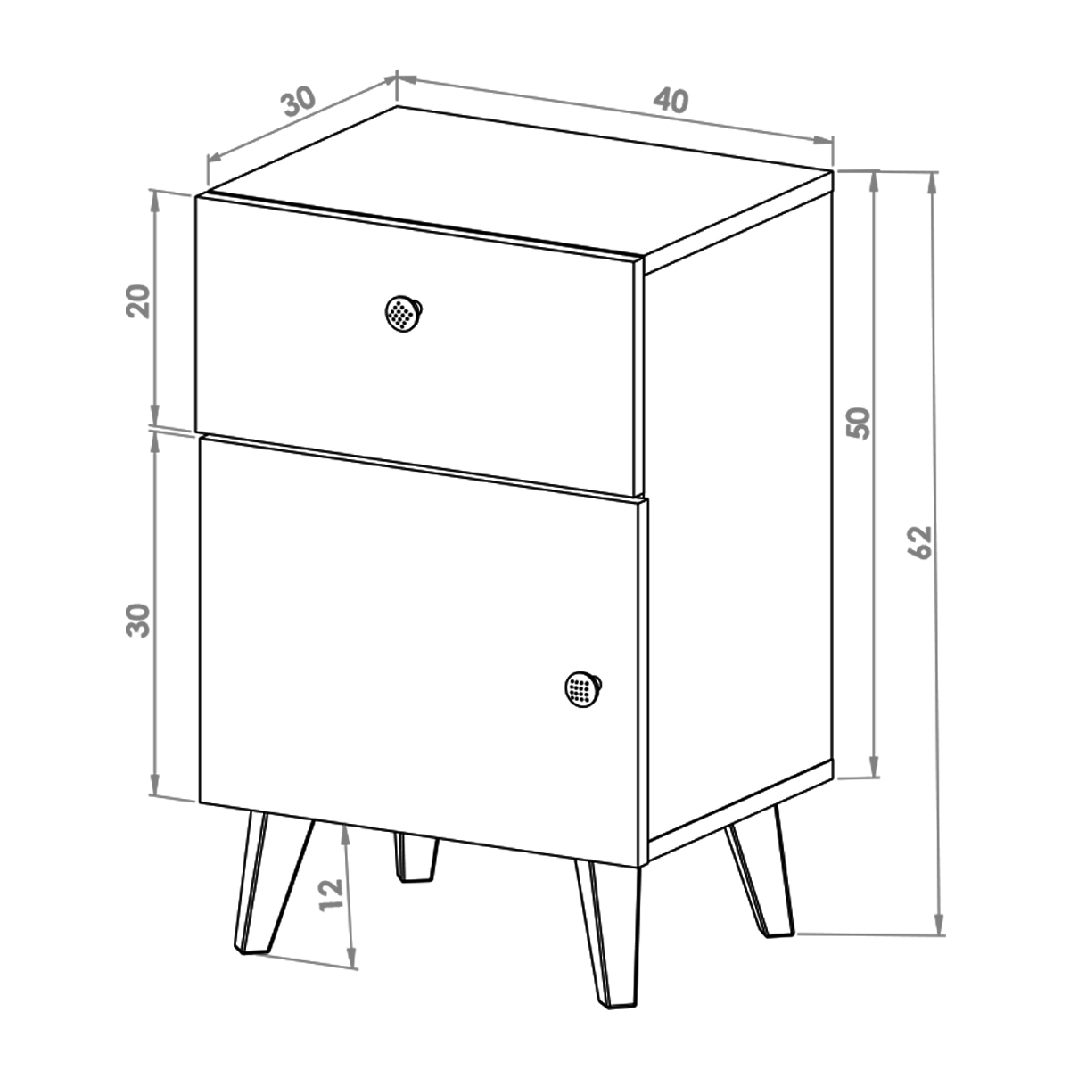 Buro Nórdico Blanco