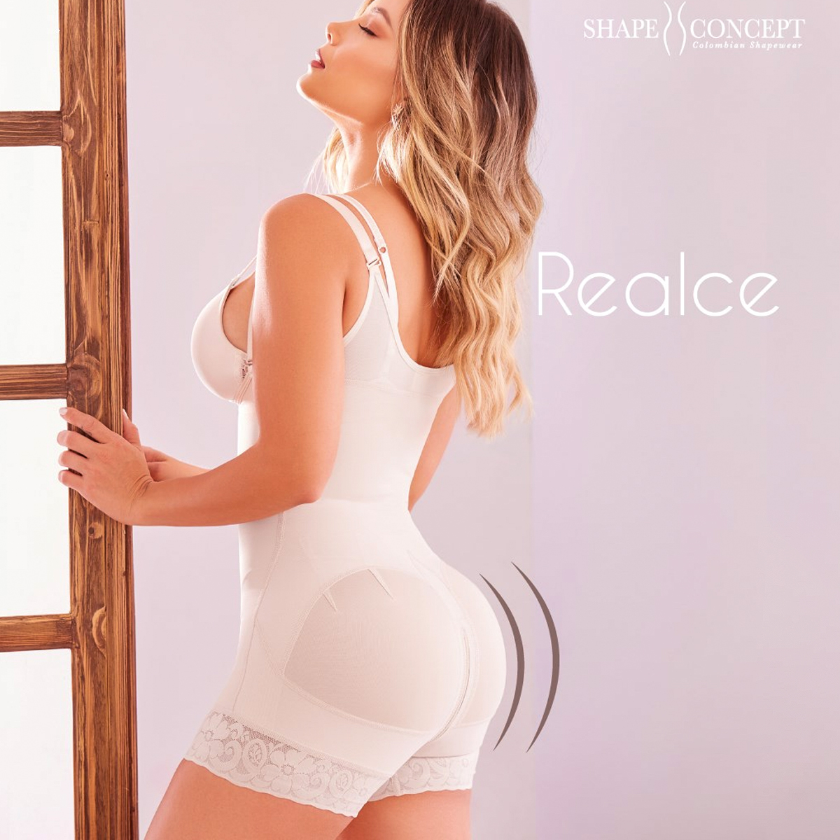 Fajas Colombianas Powernet Body Short Moldeador De figura, Faja Colombiana Reductora De Medidas Con Realce Para Pompas, Faja Colombiana Levanta Gluteos Para Mujer Con Broches Alta Compresion