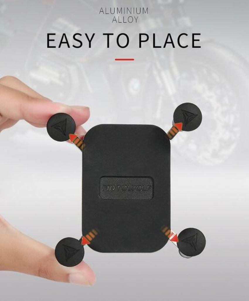 Soporte para Celular y/o GPS  universal para Moto (Manillar)