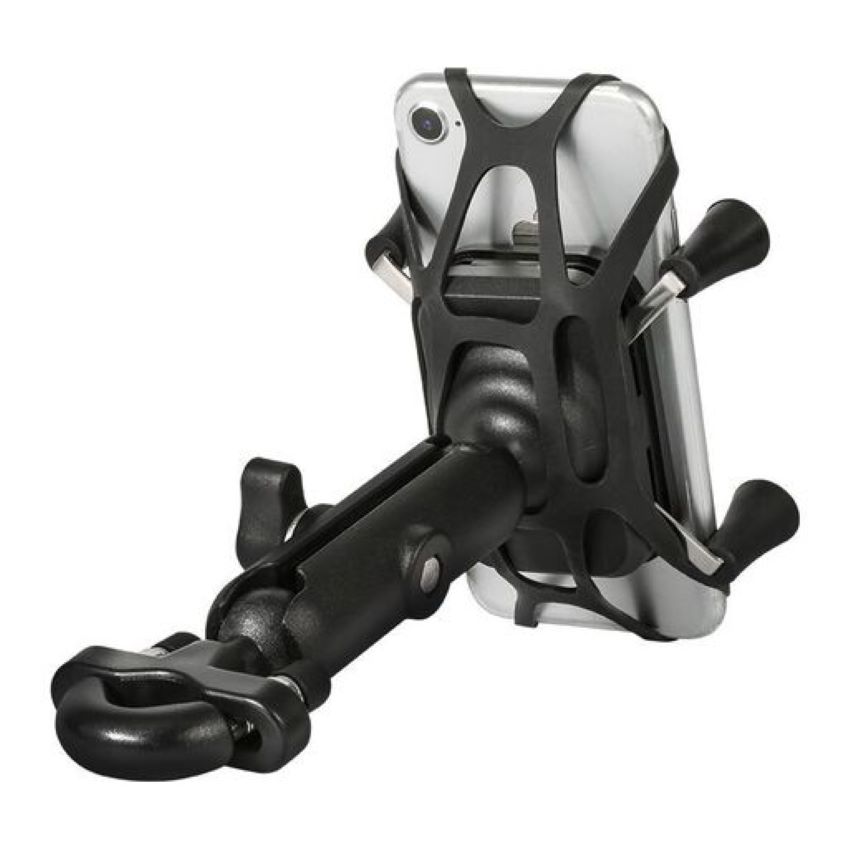 Soporte para Celular y/o GPS  universal para Moto (Manillar)