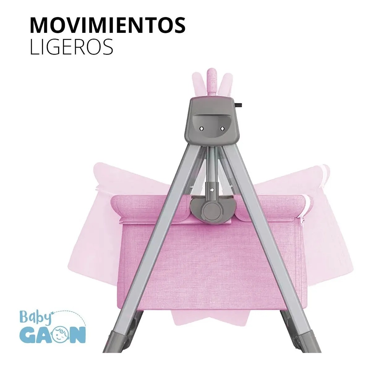 Cuna Cama Mecedora Para Bebe Columpio Electrico Colecho Gaon