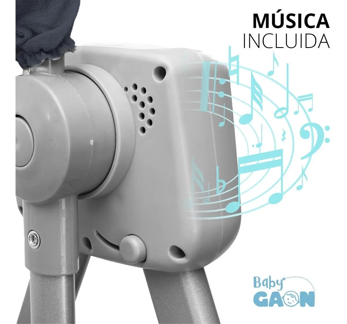 Cuna Cama Mecedora Para Bebe o Columpio Electrico Colecho Gaon