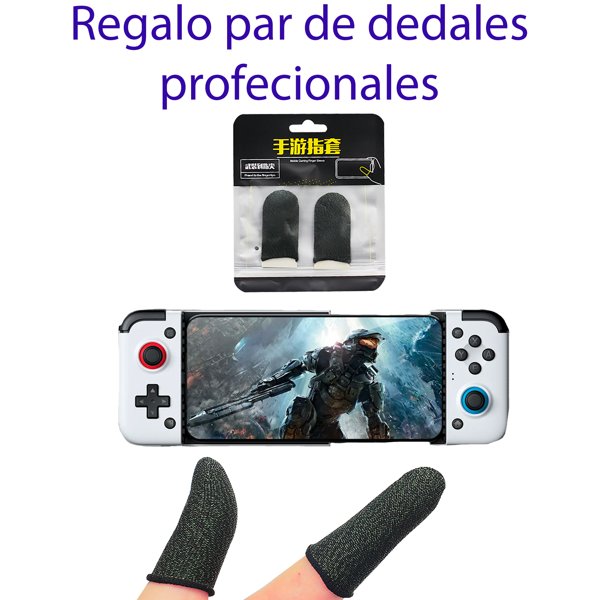 Control joystick GameSir X2 Type-C blanco