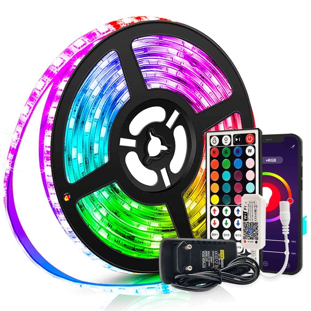 Tira LED RGB De 30 Metros Bluetooth UCYX23804