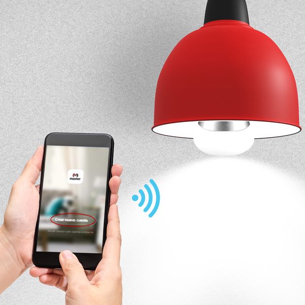 Paquete Inteligente WiFi con Foco y Contacto / Master / IOT-SMARKIT