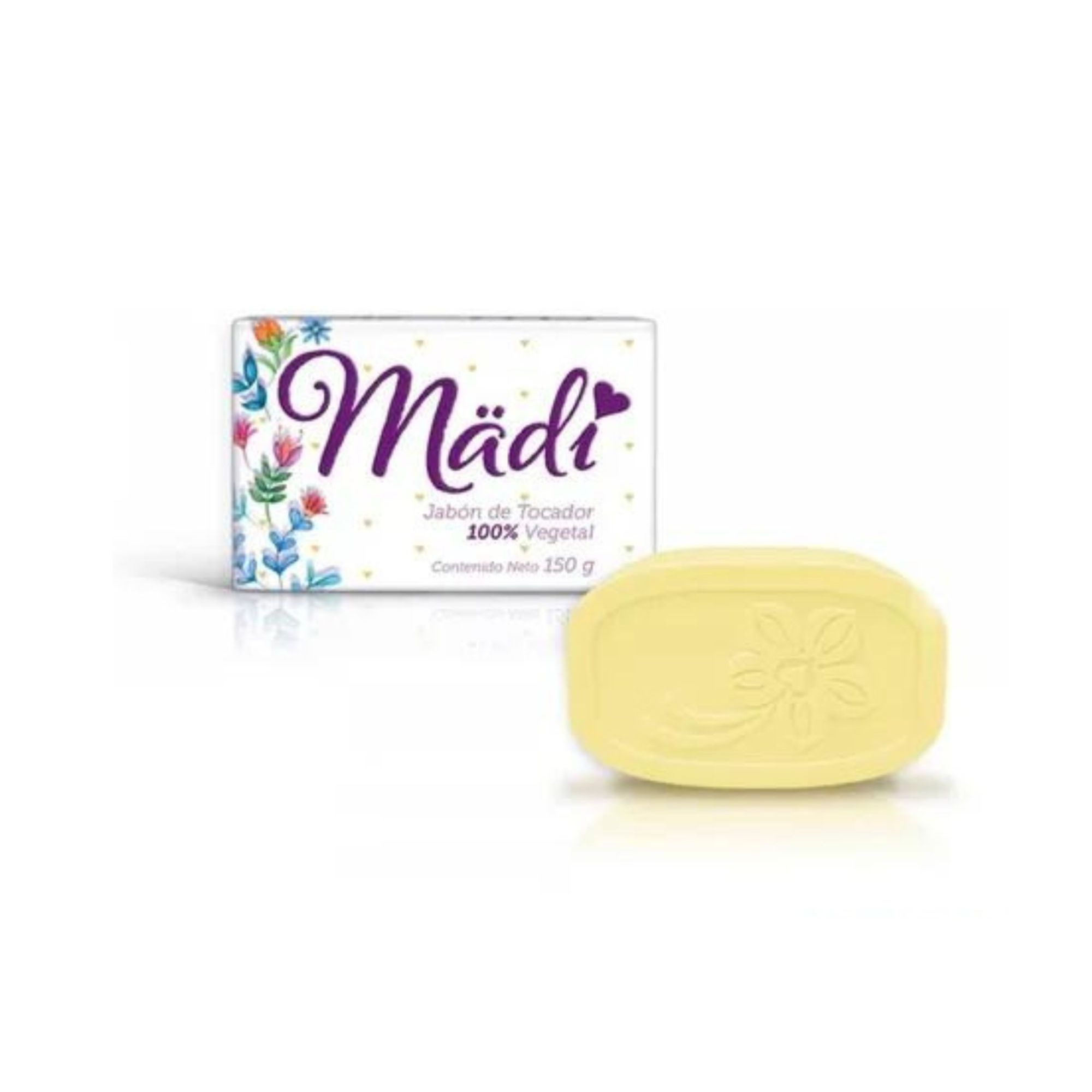 Mädi Jabón De Tocador 100% Vegetal 1 Pieza 150g