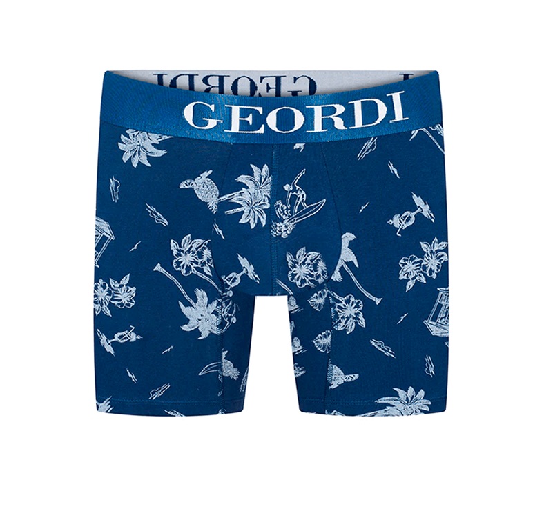Boxer Skiny Para Caballero Diane & Geordi Ropa Interior Caballero, Boxers Para Hombres, Boxer Algodón Corto Full Estampado Para Hombre