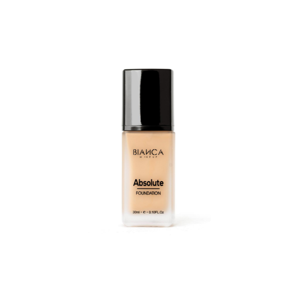 Base de maquillaje líquida Absolute Foundation Bianca Makeup Tono Sand