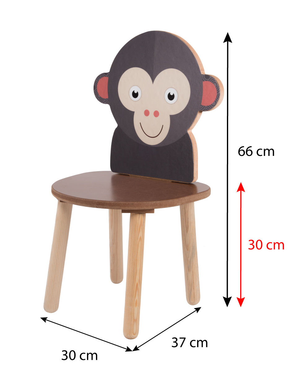 Sillas de animales para niños y niñas - diseño moderno DUDUK