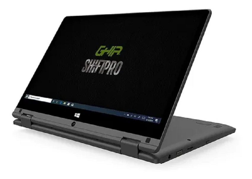 GHIA SHIFT PRO/2 EN 1 CONVERTIBLE 360/11.6 HD TOUCH / CELERON J3355 HASTA 2.5 GHZ / 4GB / 64 GB / WIFI / BT / W10 PRO