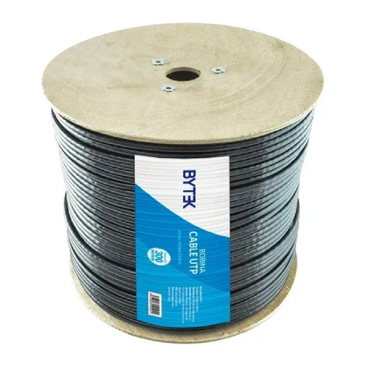 Bobina De Cable Utp Red Cat6e Exterior Blindado Doble Forro
