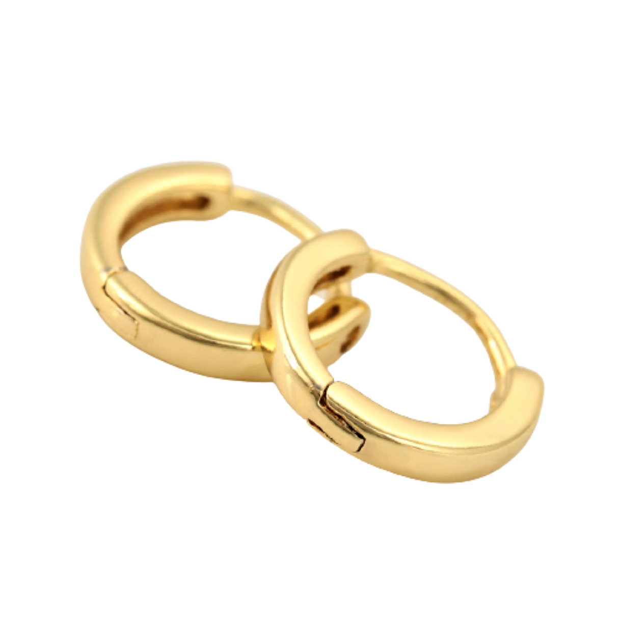 Aretes Niña Bebe Arracadas Chicas Ligeras de Moda Oro Laminado 18k