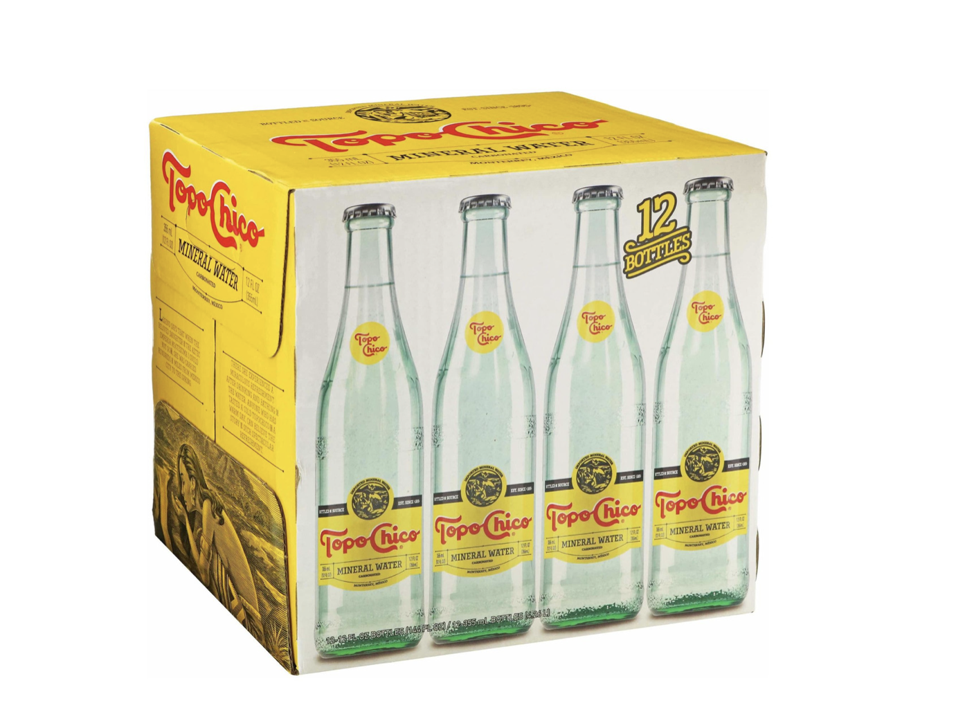 Agua Mineral Topo Chico 12pack 355ml