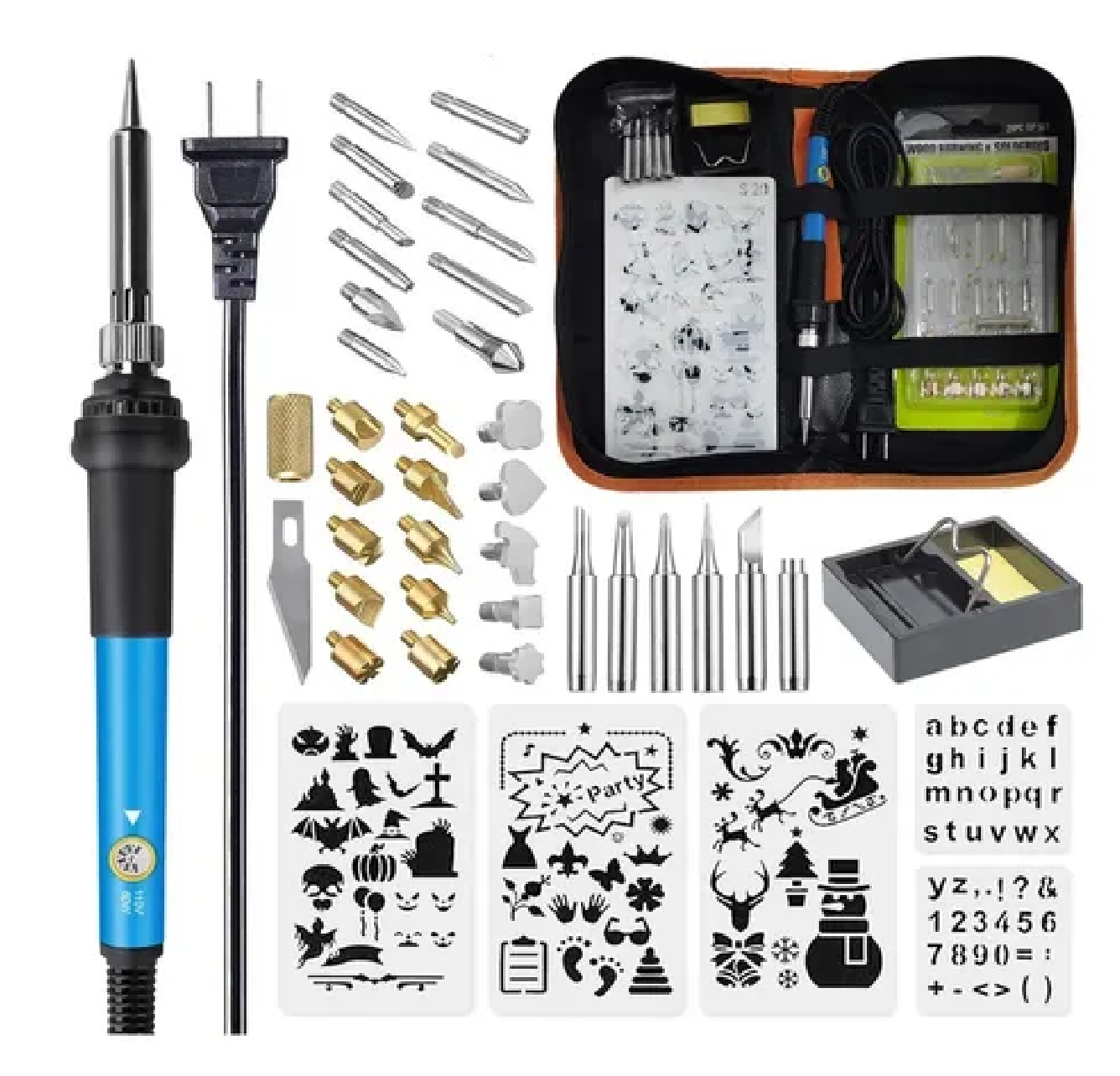  Kit De Soldadura Eléctrica De Cautín Bolígrafo 60w110v