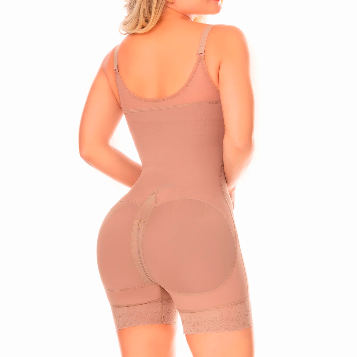 Fajas Colombianas Powernet Moldeador De figura, Faja Colombiana Reductora De Medidas Realce Natural, Faja Colombiana Levanta Glúteos Para Mujer Con Broches Alta Compresión