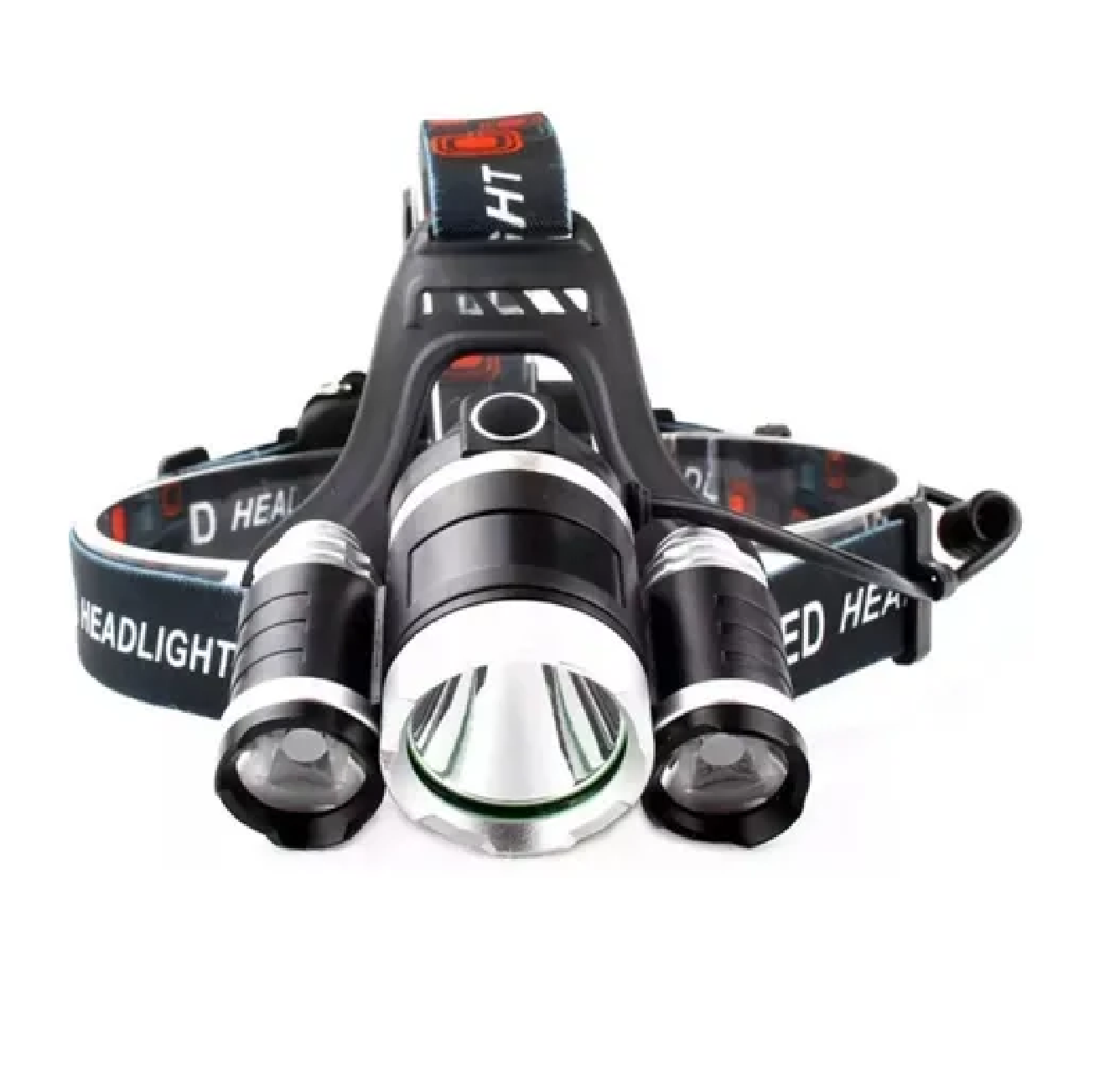 Lampara Minera 5000 Lumens  Led T6 Recargable Negro