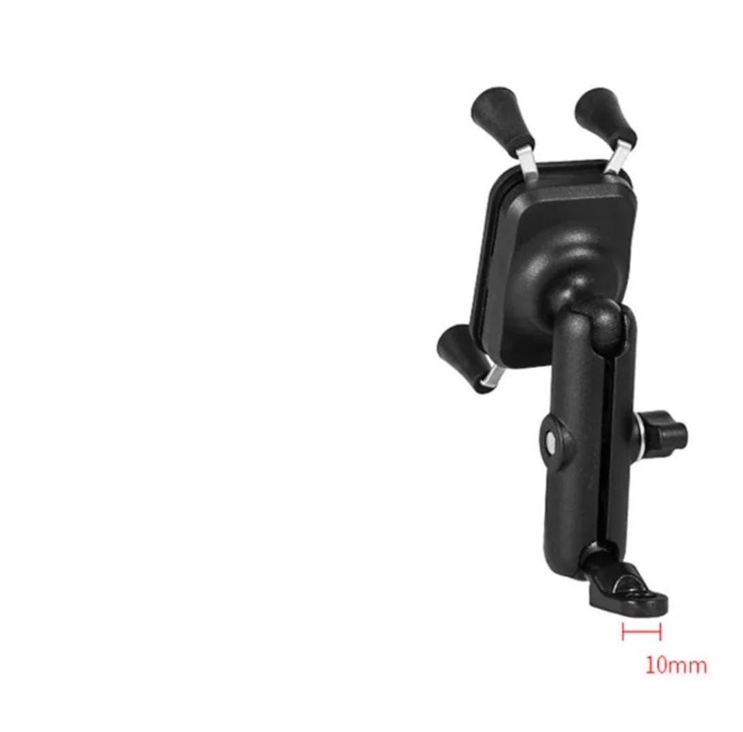 Soporte para Celular y/o GPS universal para Moto (Espejo)
