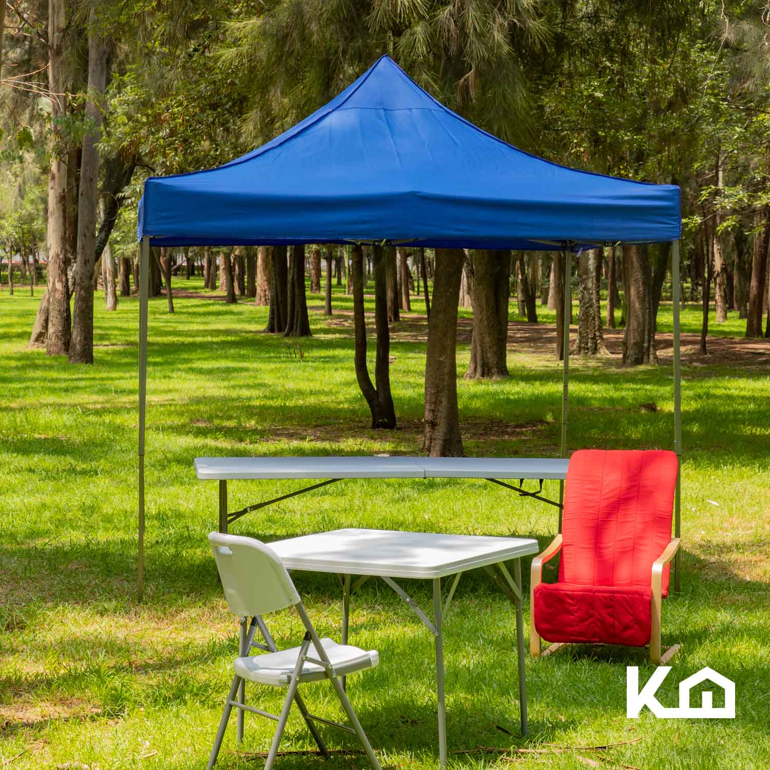 Toldo Carpa Plegable Lona 3x3 M Con Pared Transparente Bolsa Rojo