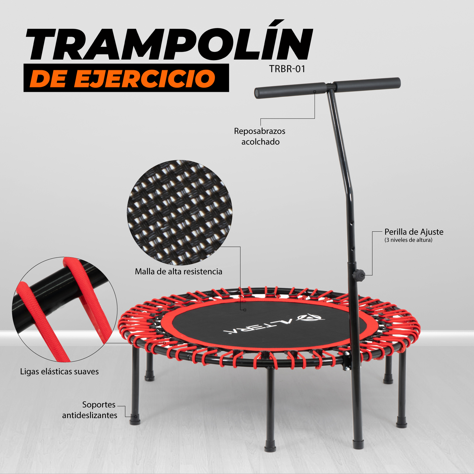 Trampolin Brincolin para Aerobicos Ejercicio Fitness Jumping