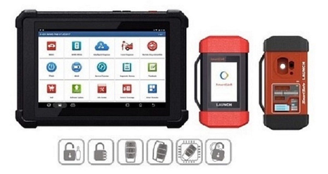 Escaner Launch IMMO PAD con J2534 y programacion de llaves