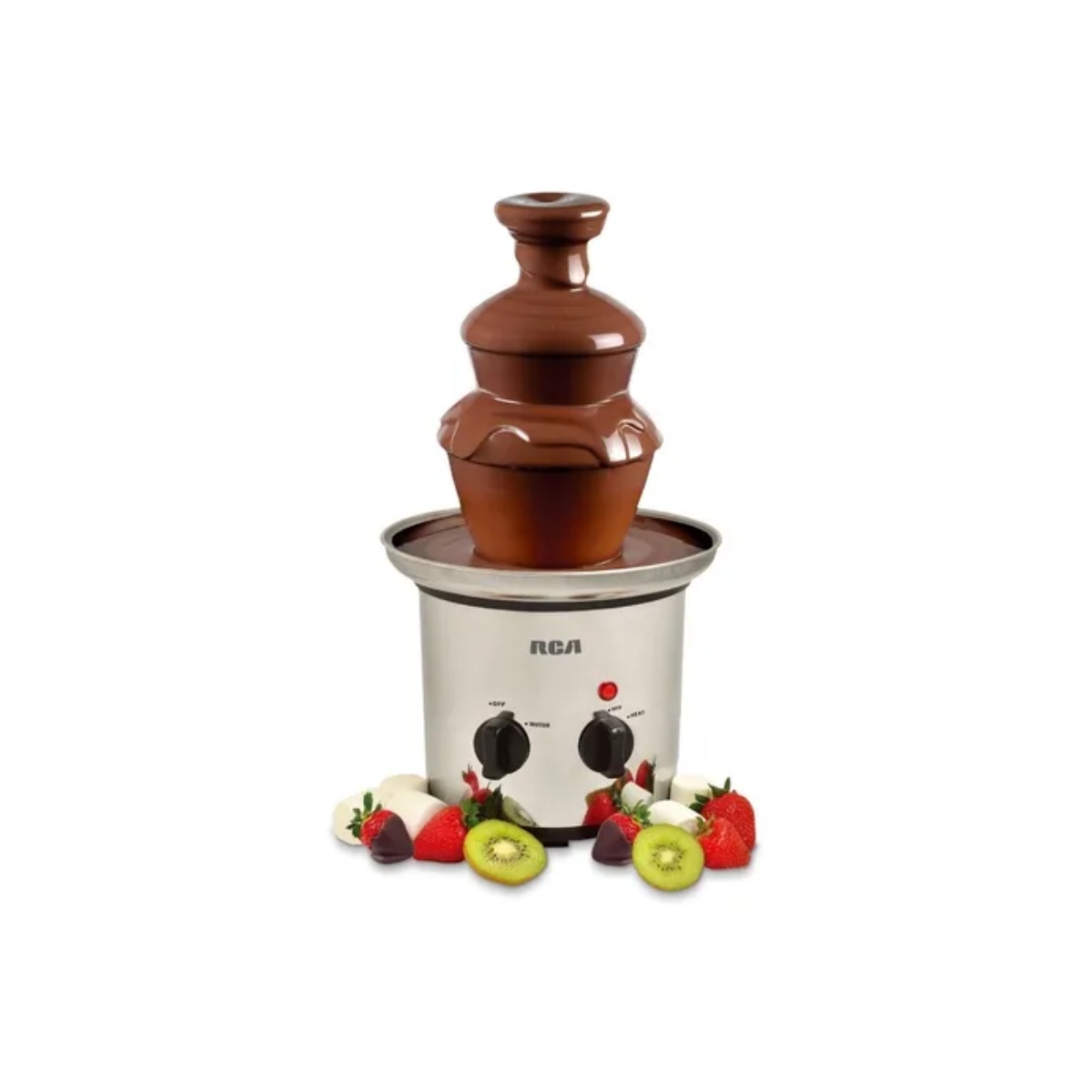 rca - rc-cf672b Fuente de chocolate 3 niveles